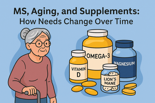 MS, Aging, and Supplements: How Nutritional Needs Change Over Time