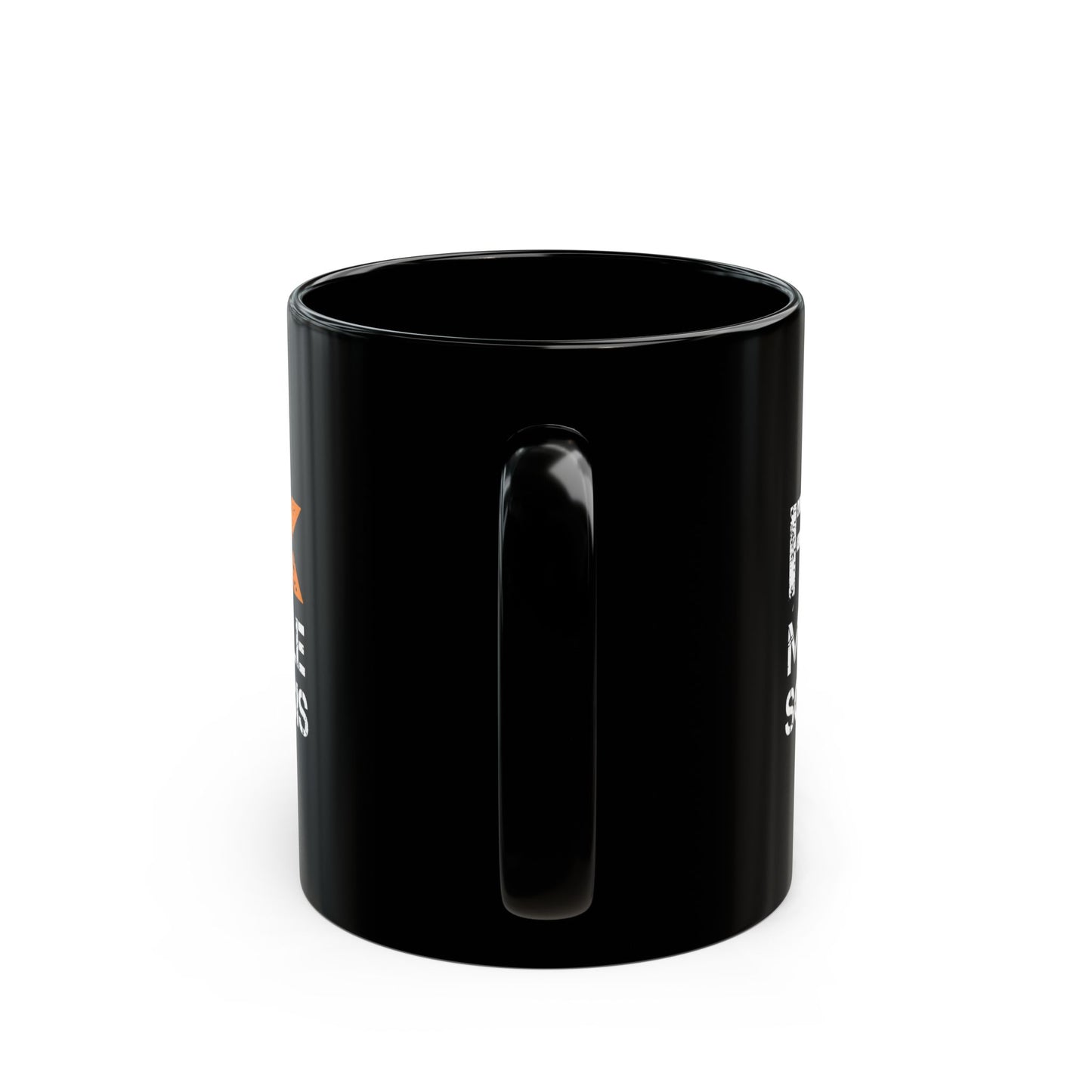 F*ck Multiple Sclerosis Black Mug — 11oz/15oz