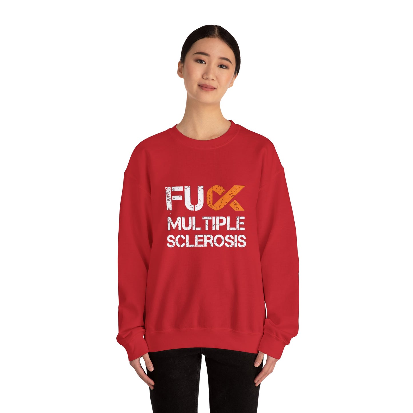 F*ck Multiple Sclerosis” Unisex Long Sleeve Shirt