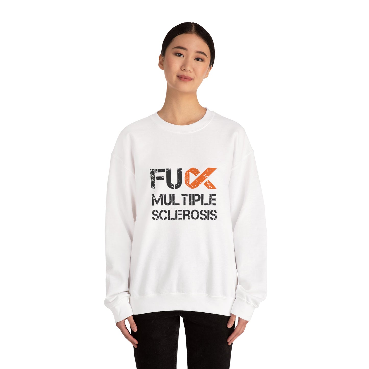 F*ck Multiple Sclerosis” Unisex Long Sleeve Shirt