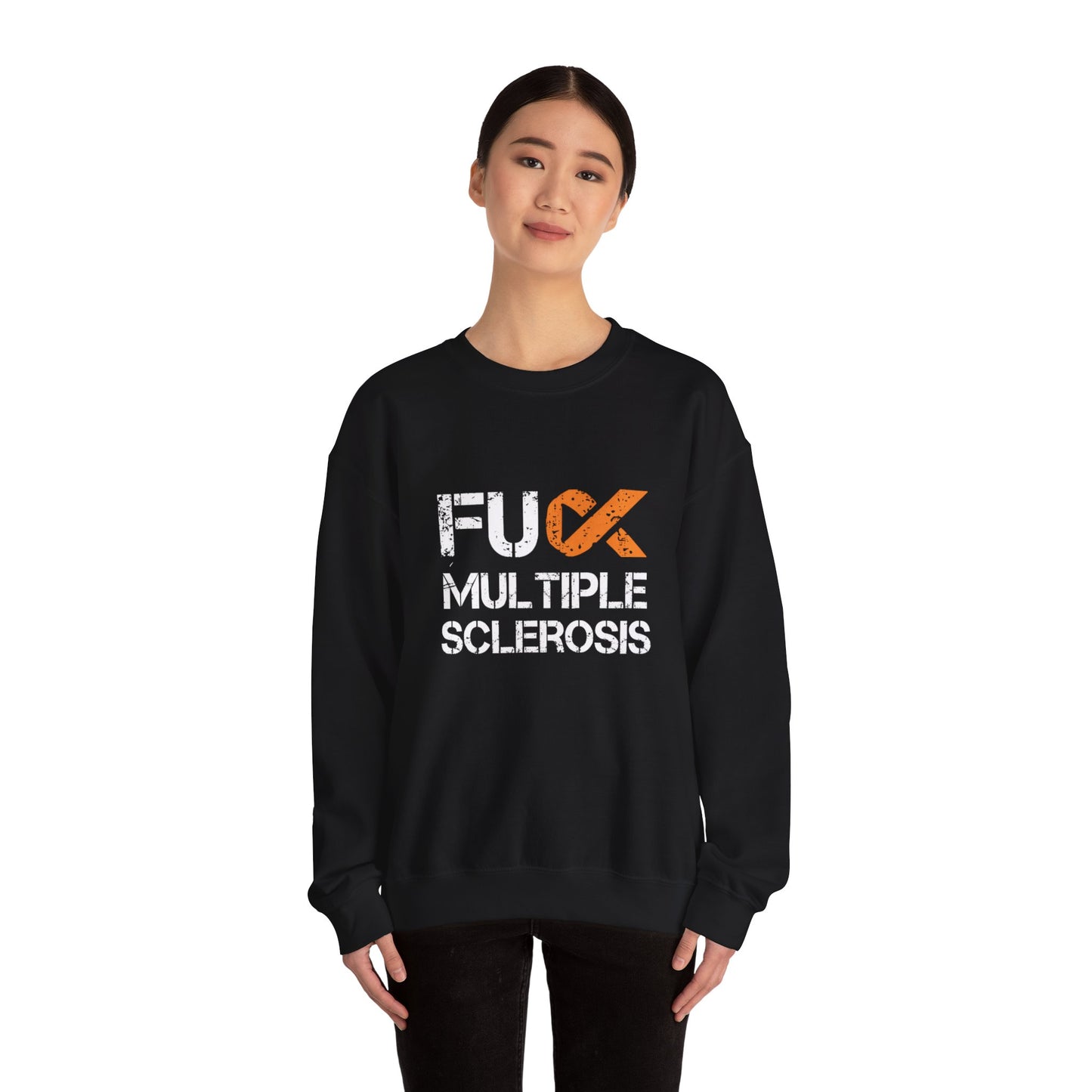 F*ck Multiple Sclerosis” Unisex Long Sleeve Shirt