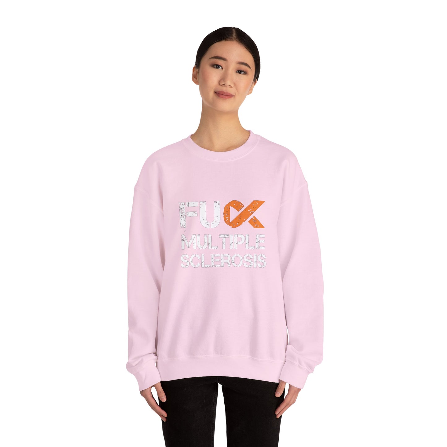 F*ck Multiple Sclerosis” Unisex Long Sleeve Shirt