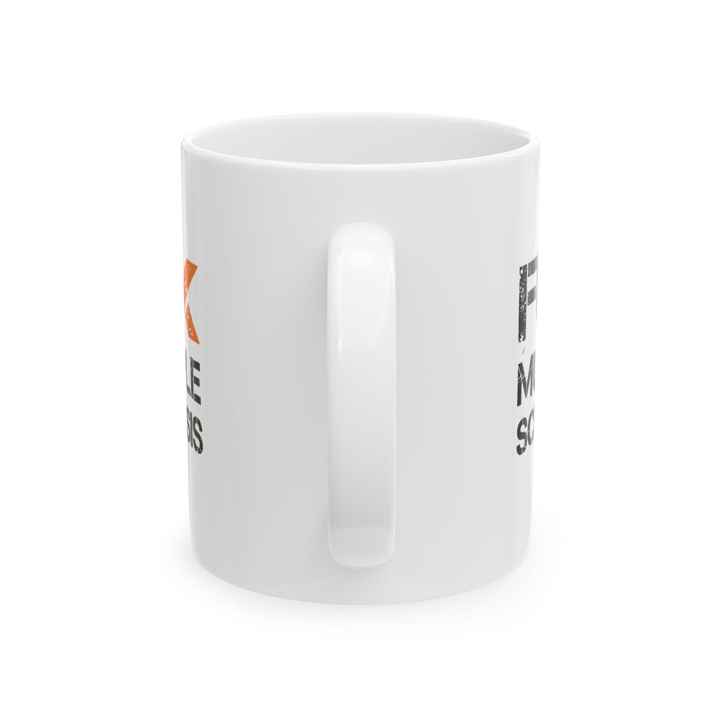 MS Awareness Ceramic Mug — F**k Multiple Sclerosis