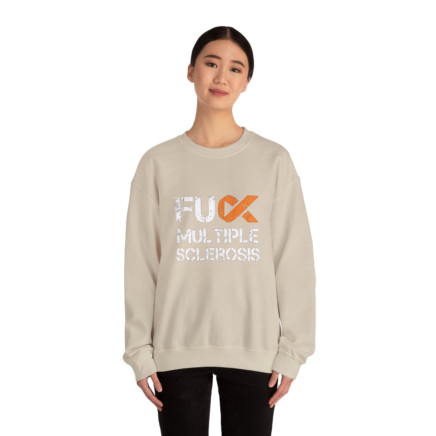 F*ck Multiple Sclerosis” Unisex Long Sleeve Shirt